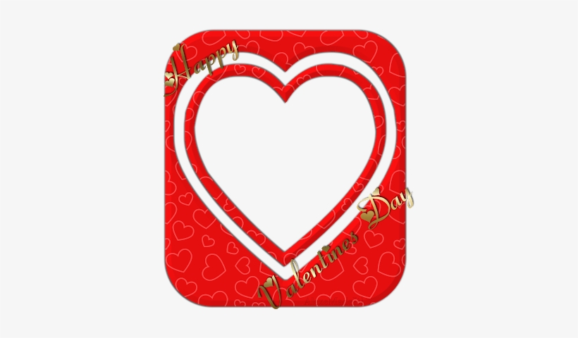 Cu Happy Valentines Frame Cu - Valentines Frames, transparent png