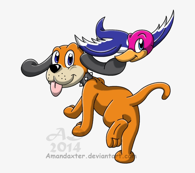 Duck Hunt Dog By Amandaxter On Deviantart - Dog, transparent png