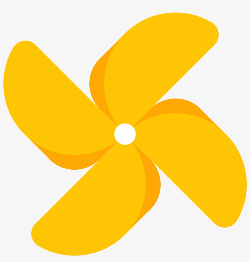 Pinwheel-orange, transparent png