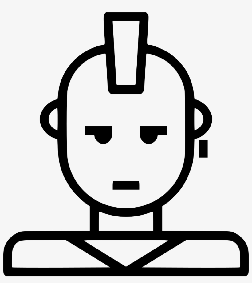 Png File - Punk People Icon, transparent png