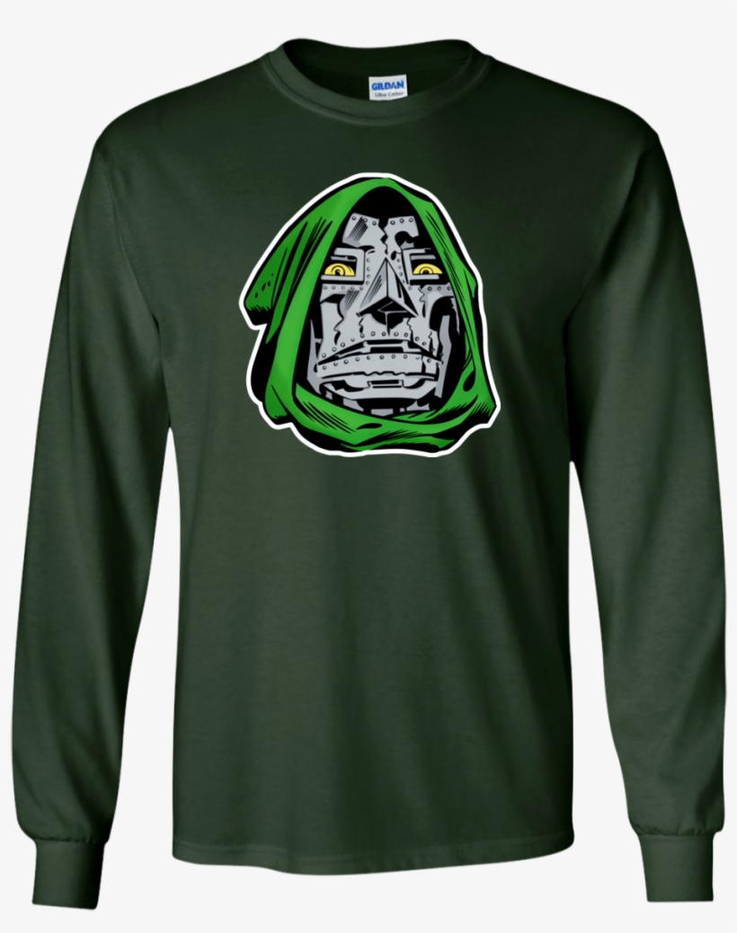 Dr Doom G240 Gildan Ls Ultra Cotton T - President Trump Bowling Green Massacre, transparent png