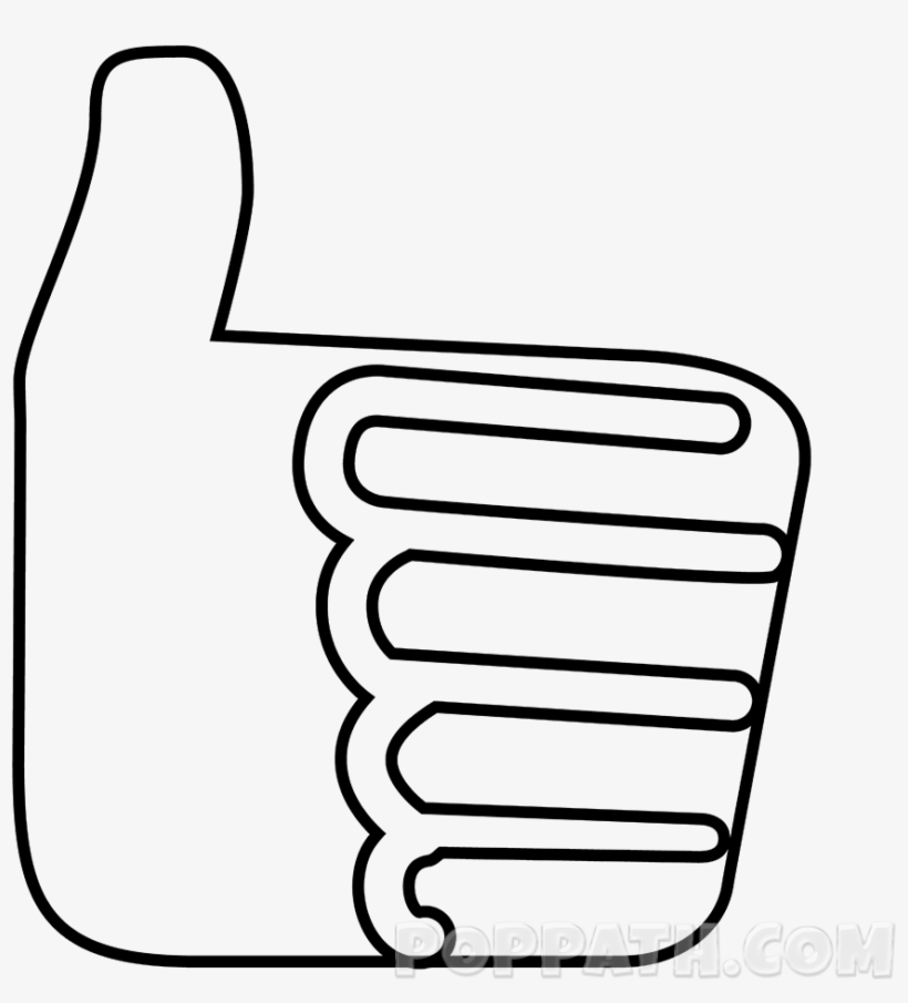 You Are Now Done, And Ready To Color In Any Skin Color - Thumb Signal, transparent png