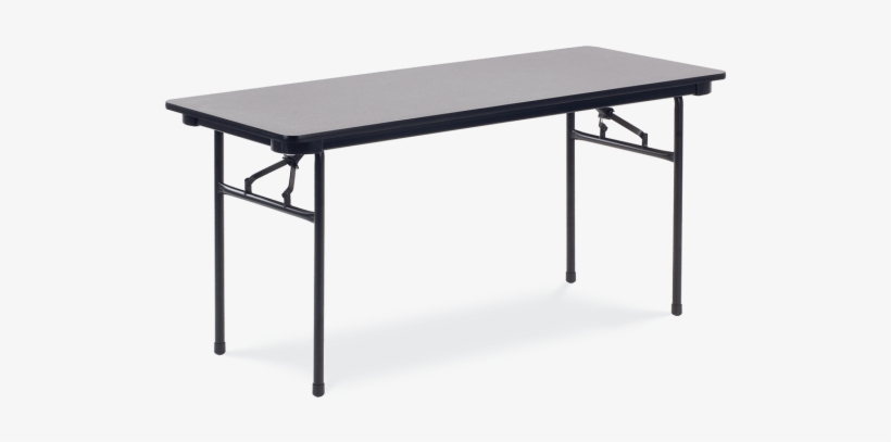 Folding Table Png Photo - Virco 6000 Series Folding Table; 24'' X 48'', Black, transparent png