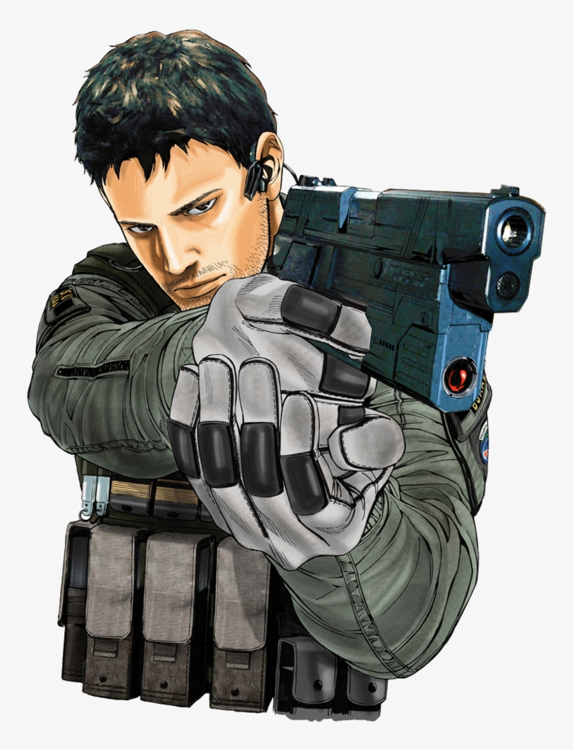 Chris Redfield - Resident Evil Heavenly Island Claire, transparent png