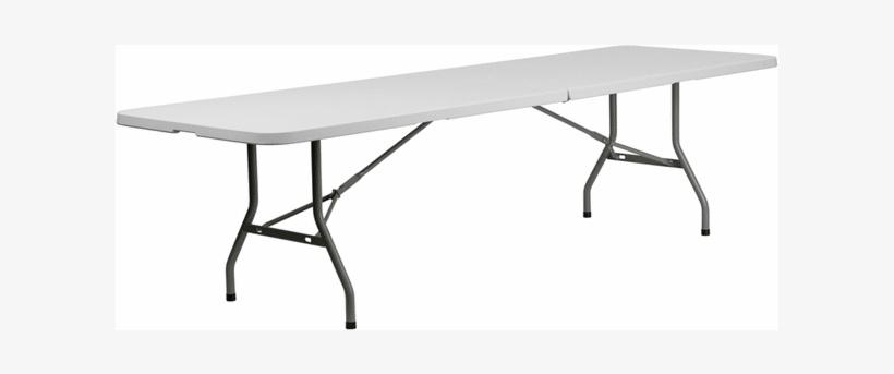 8 Ft Rectangular Table - Folding Table, transparent png