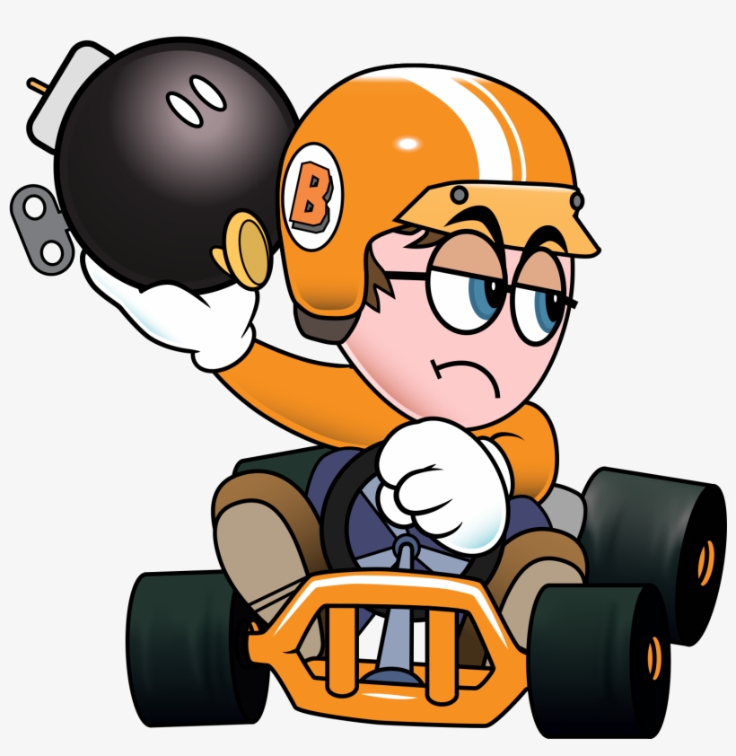 Super Mii Kart Vector - Mii Kart, transparent png