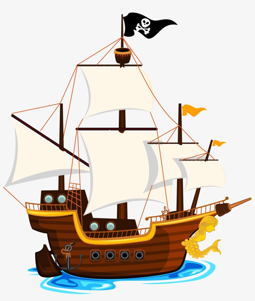 Фото, Автор Soloveika На Яндекс - Pirate Ship Clip Art Png, transparent png