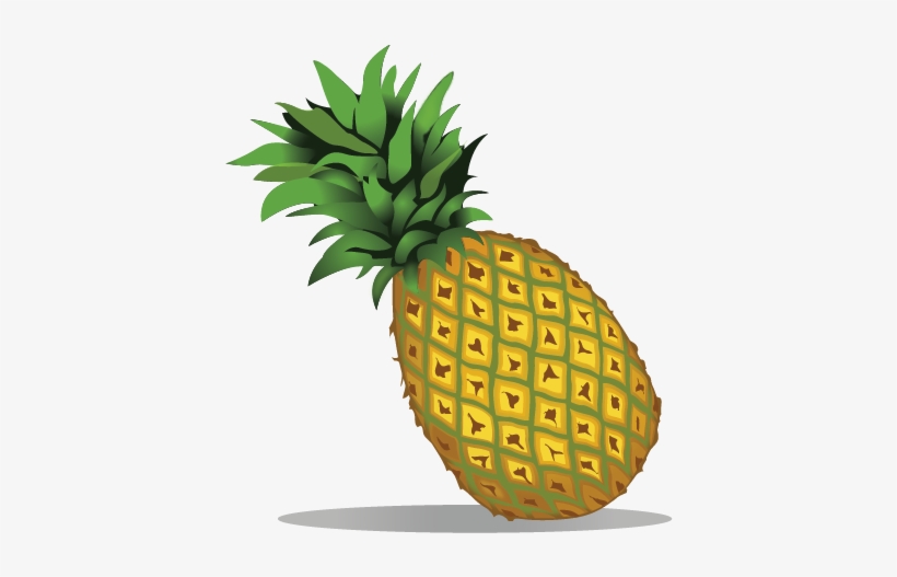 Pineapple - Pineapple Emoji Png, transparent png