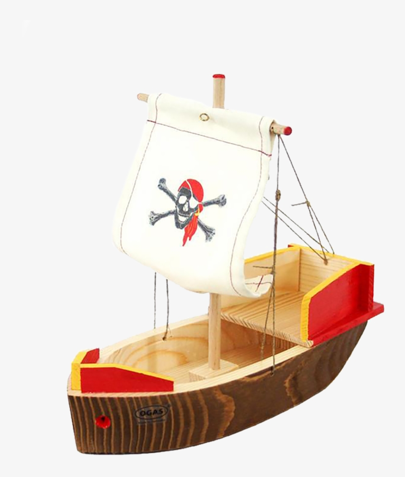 Wooden Pirate Ship - Piracy, transparent png