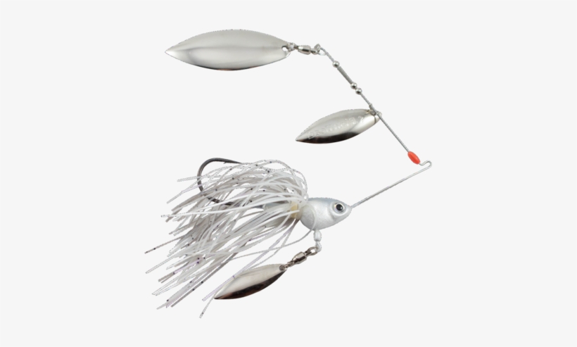 Fish Head Primal Spin Spinnerbait 1/2 Oz Albino - Earrings, transparent png