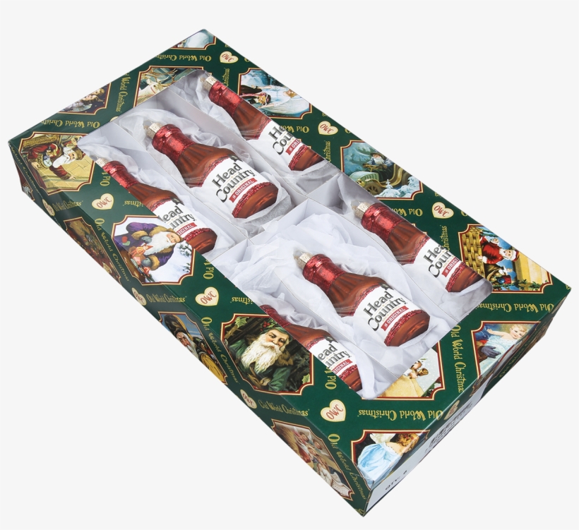 Head Country Old World Ornament 6 Pack - Christmas Stocking, transparent png