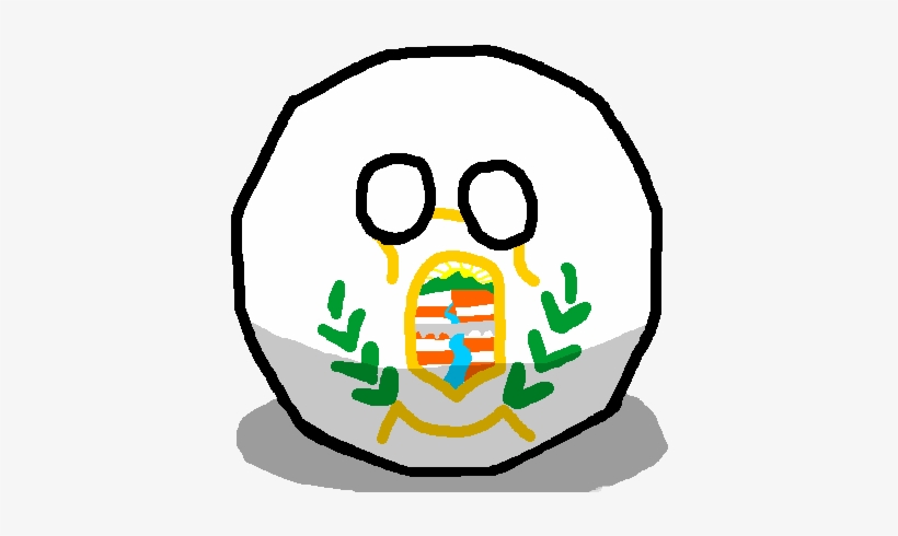 Santa Rosaball - Republic Of Bosnia And Herzegovina Countryball, transparent png