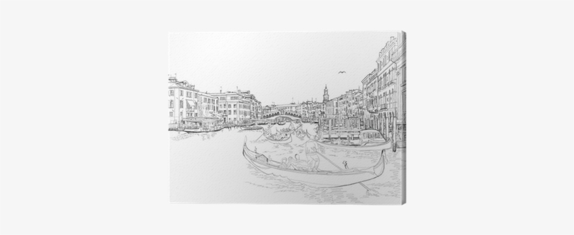 View Of The Rialto Bridge - Rialto Bridge, transparent png