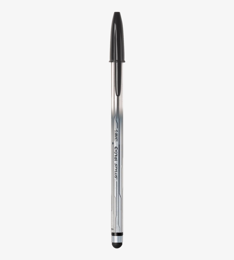 Bic® Cristal® Stylus Pen - Artdeco High Precision Liquid Liner 01 Black, transparent png