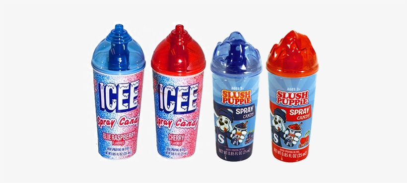 Icee Or Slush Puppie Spray Candy - Slush Puppie Spray Candy 12count, transparent png