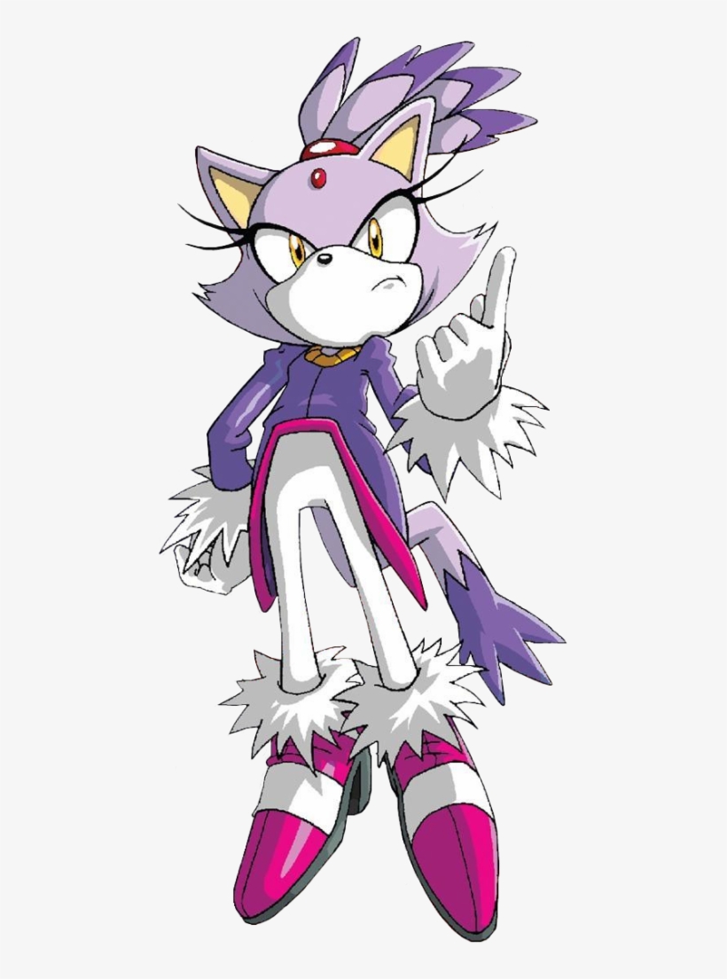 Blaze The Cat Archie - Blaze The Cat, transparent png