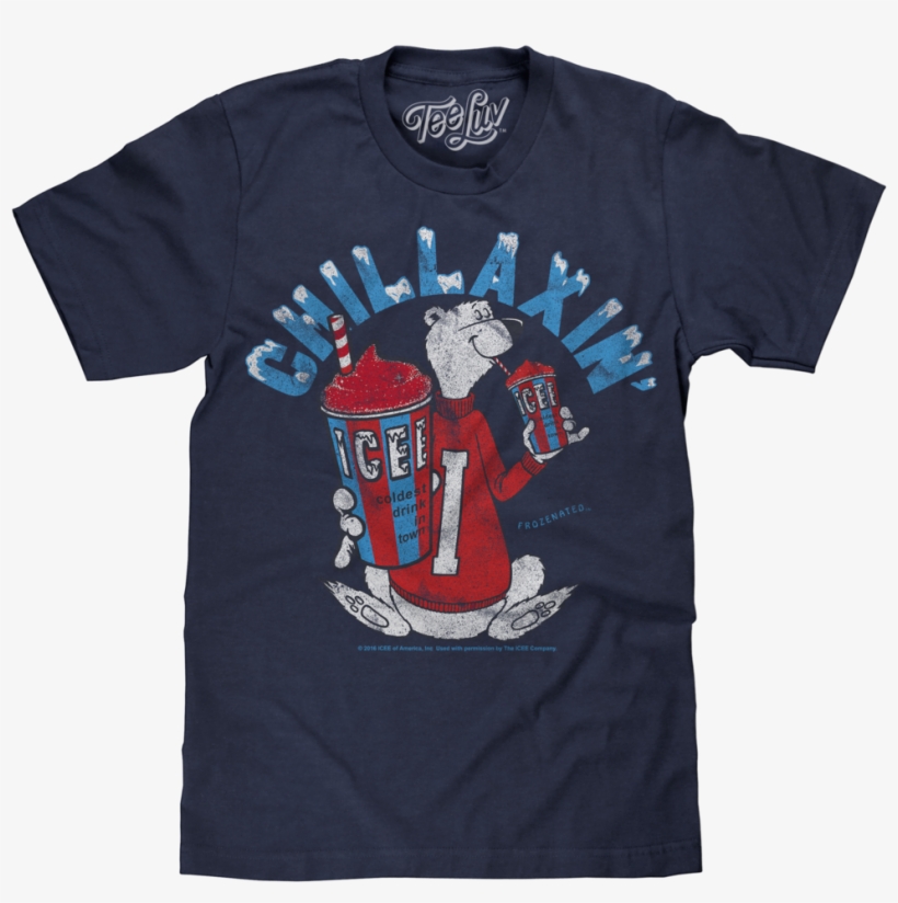 Icee Chillaxin' Faded Logo - Pepsi Logo T Shirt, transparent png