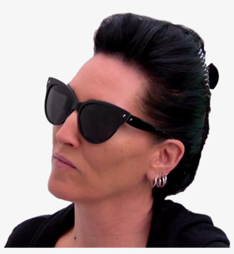 Next Set Of Queens Please - Michelle Visage Sunglasses, transparent png