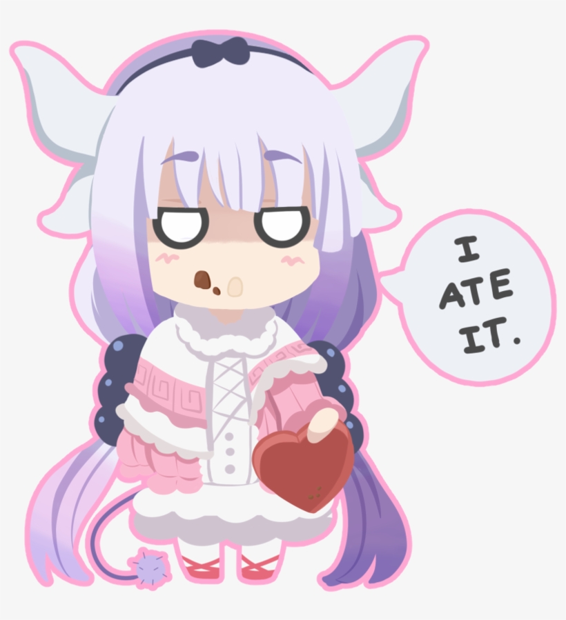Kanna Kamui Valentine's Day Chocolates By Bunberryart - Kanna Kamui Chibi Png, transparent png