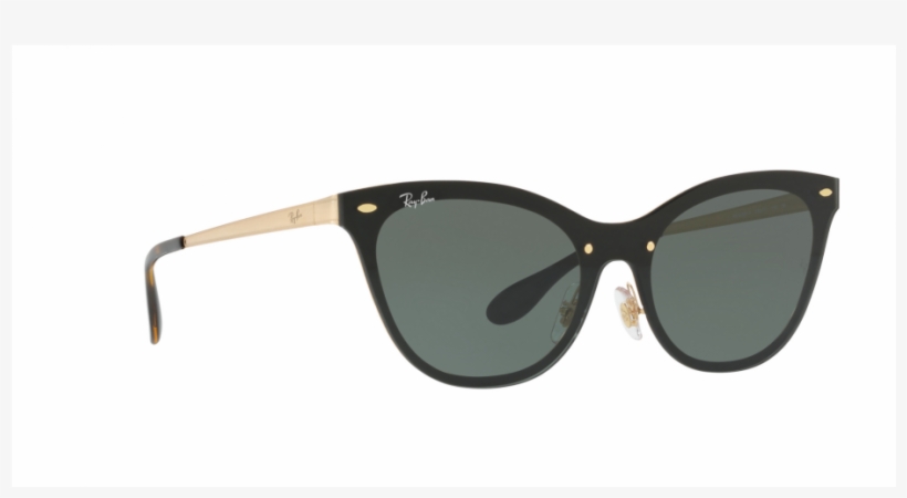Zoom - Óculos De Sol Ray Ban Blaze Cat Eye Rb3580n 043 71, transparent png