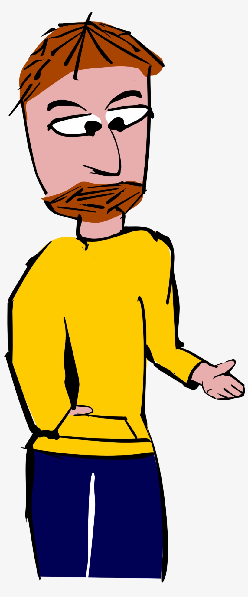 This Free Icons Png Design Of Man With Braun Hair, transparent png