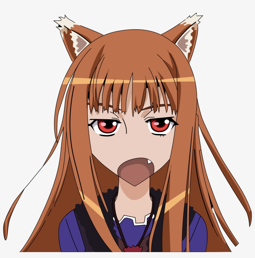 Download Png - Anime Spice And Wolf, transparent png