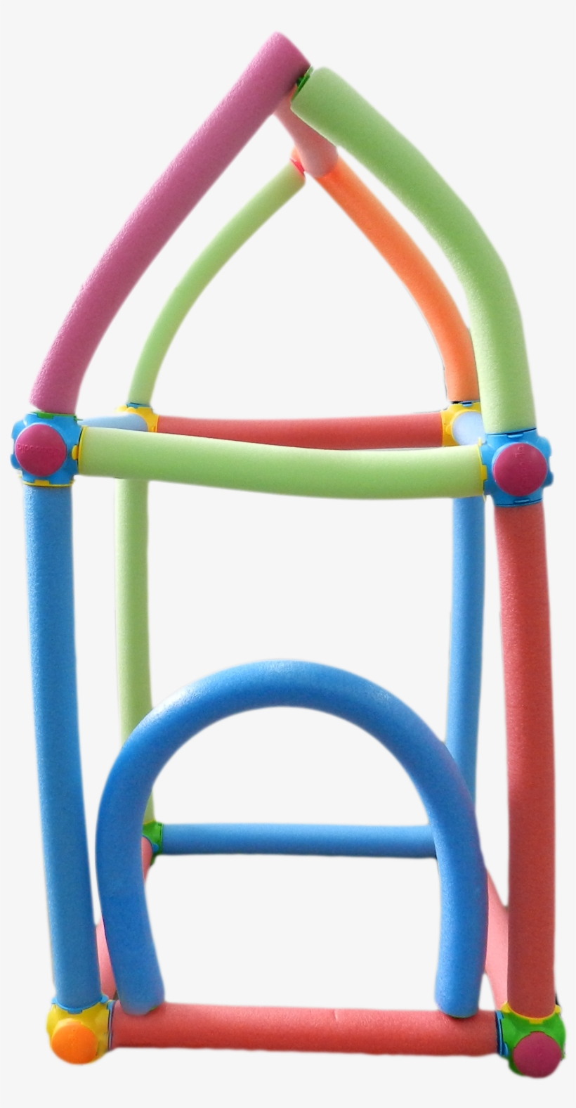 Pool Noodle House Build Up - Toy Instrument, transparent png