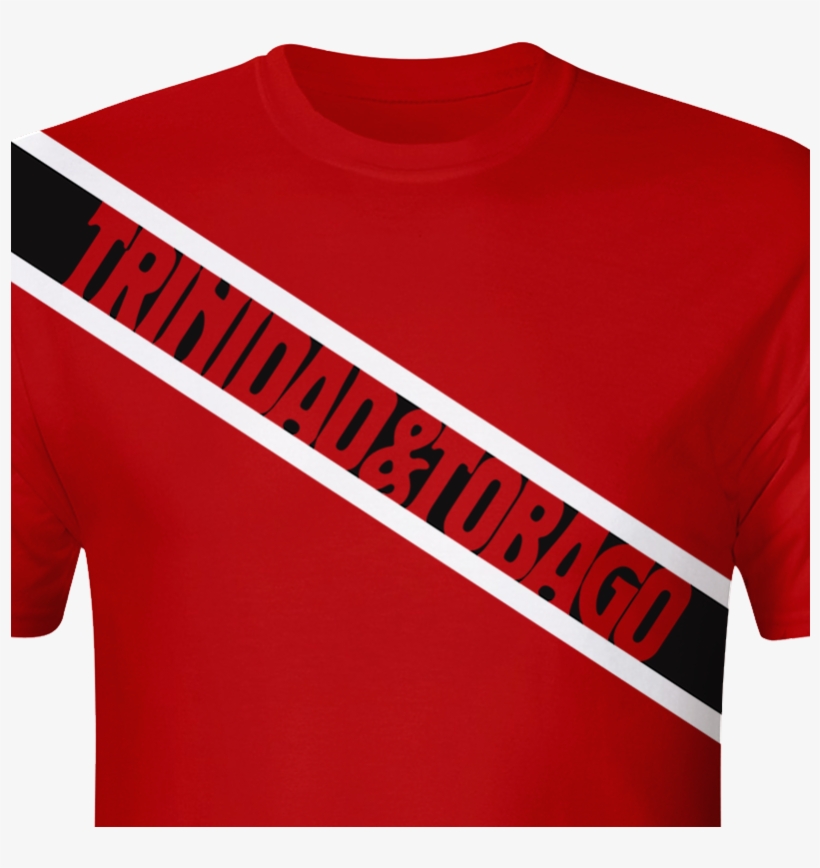 Trinidad And Tobago Flag Dri Fit Tshirt - Tee Shirt Trinidad Et Tobago, transparent png