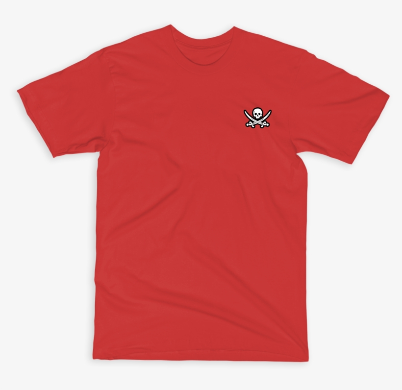 Trinidad & Tobago Pirate Flag Shirt - Aaa Red T Shirt, transparent png