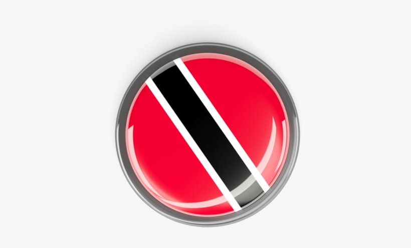 Illustration Of Flag Of Trinidad And Tobago - Trinidad And Tobago Flag Circle, transparent png