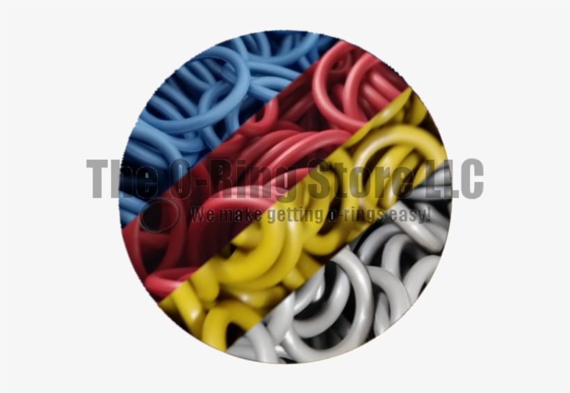 As568 109 Buna N 70 Duro Colored O Ring - Colored O Rings, transparent png