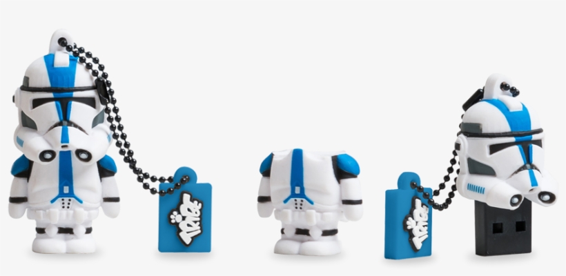 Star Wars Usb Flash Drive 501st Clone Trooper *sale* - Star Wars Toy 142137, transparent png