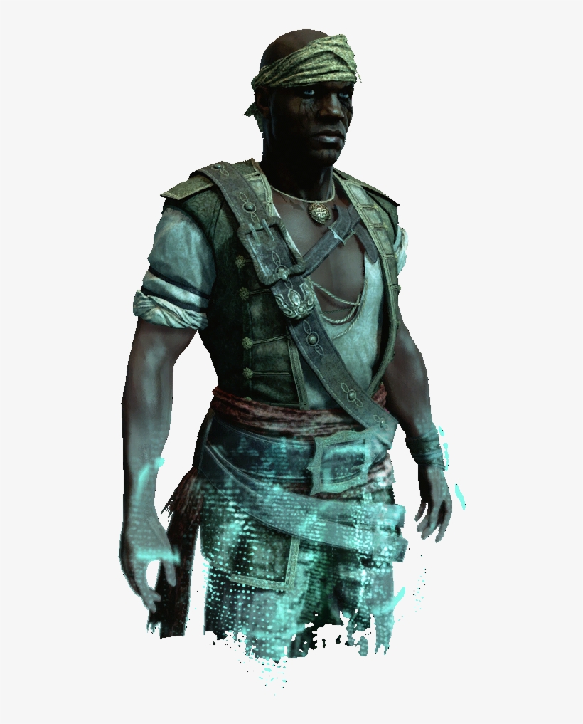1692, Trinidad Died - Adéwalé Assassin's Creed, transparent png