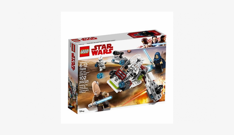 Lego Star Wars Jedi And Clone Troopers - Lego Star Wars Battle Packs 2018, transparent png