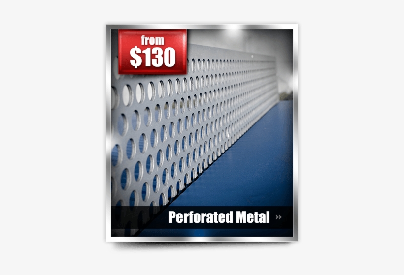 Urban Metal - Perforated - Metal, transparent png