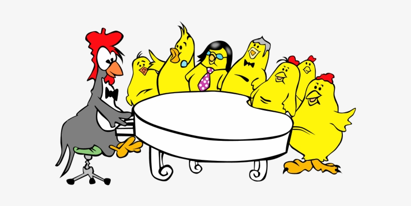 Chickens In A Meeting, transparent png