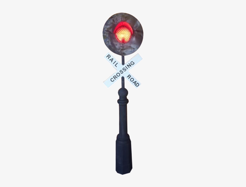 Railroad Crossing Light On Chairish - Sign, transparent png