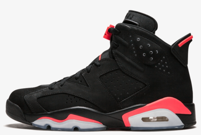 Air Jordan 6 Black Infrared - Jordan 6 Infrared 2019, transparent png