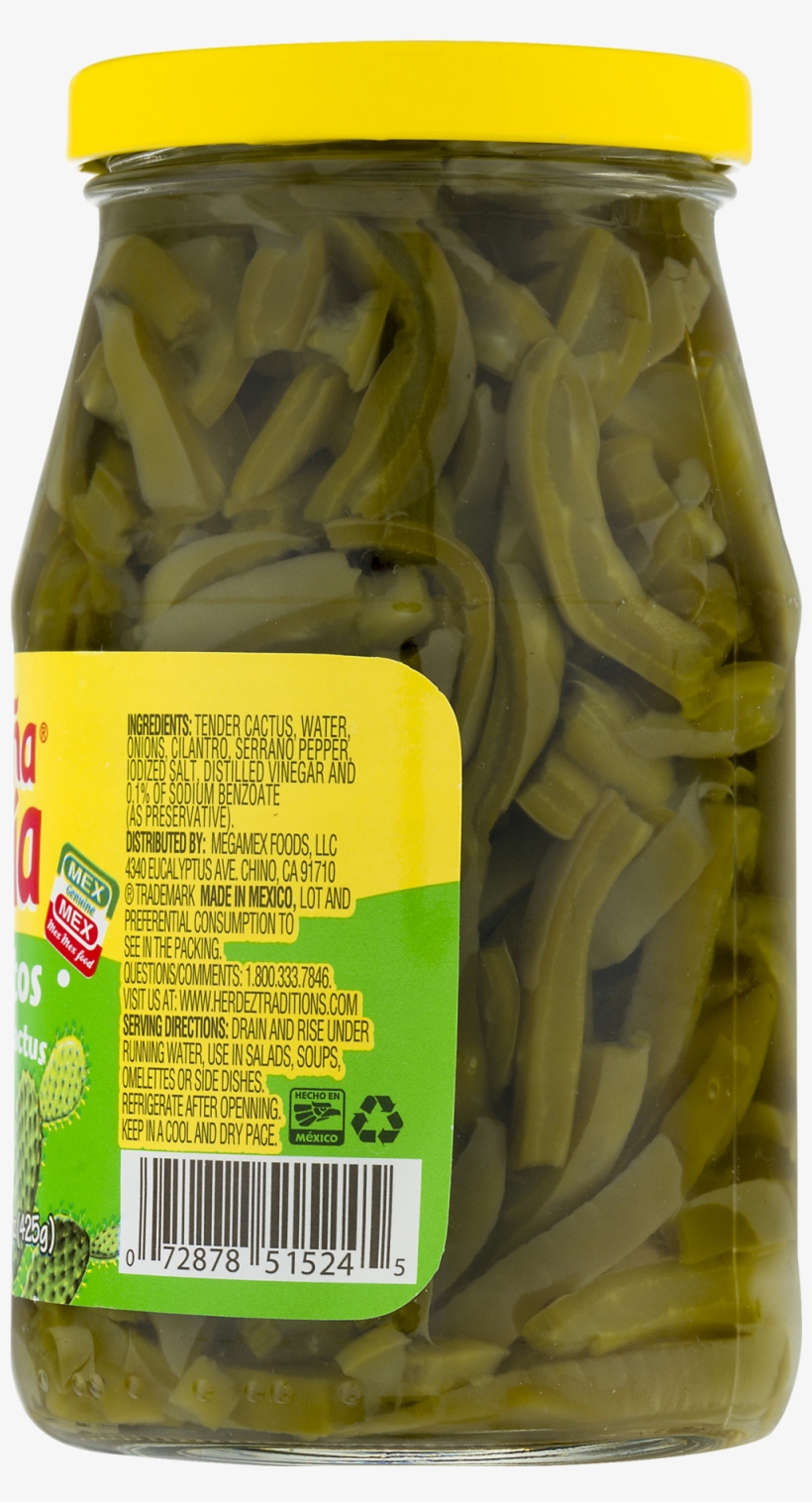 Dona Maria Tender Cactus Nopalitos, 15 Oz - Momordica Charantia, transparent png