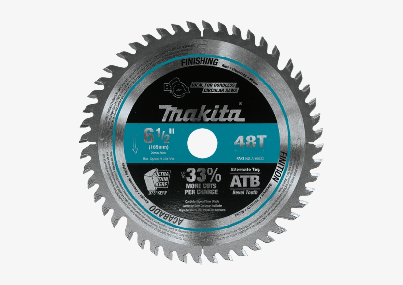 Image - Makita D-21521 8-1/4-inch Saw Blade, transparent png
