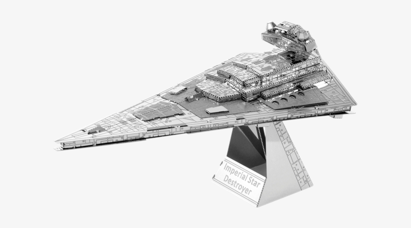 Picture Of Imperial Star Destroyer - Imperial Star Destroyer Metal Model, transparent png