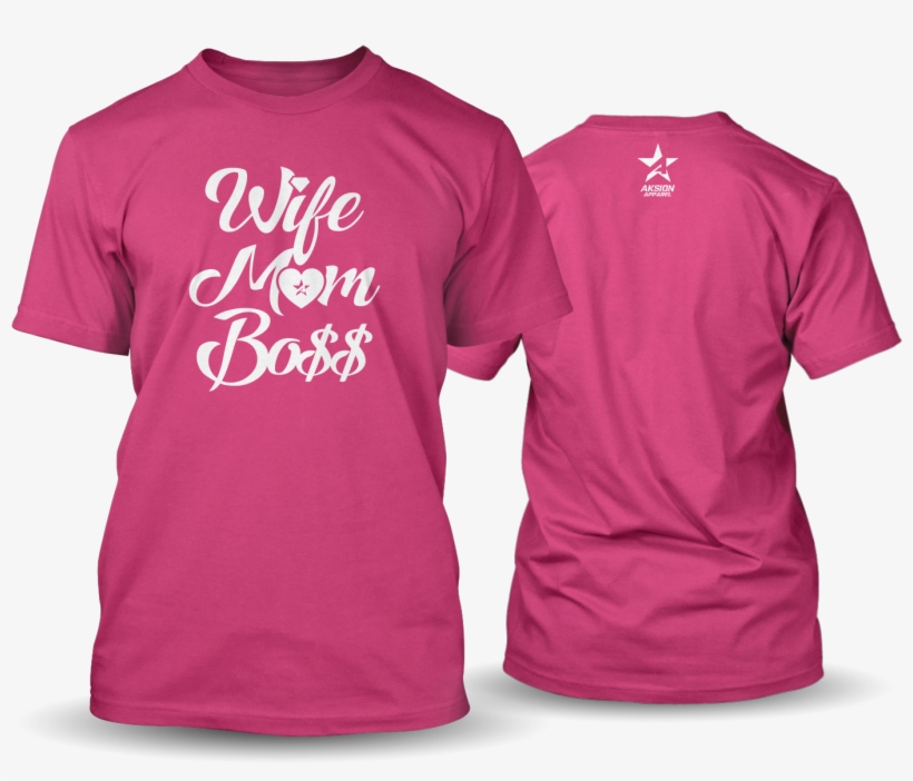 Wife Mom Boss - Going On A Bike Ride Basic Tees, transparent png