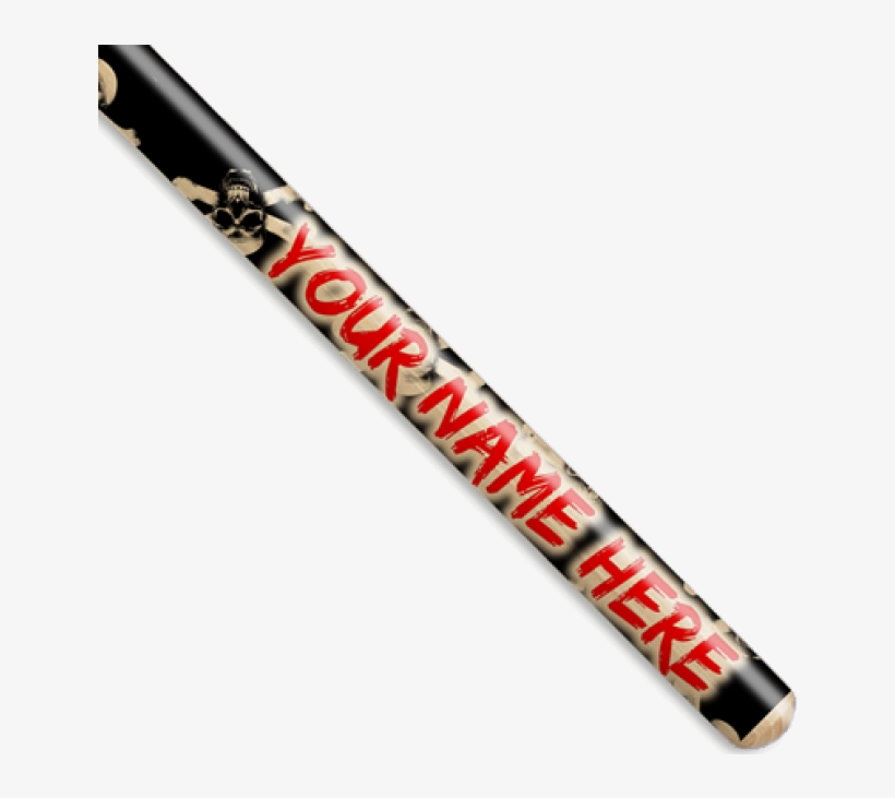 Skull And Cross Bones Personalized Drumsticks - Drum Stick, transparent png