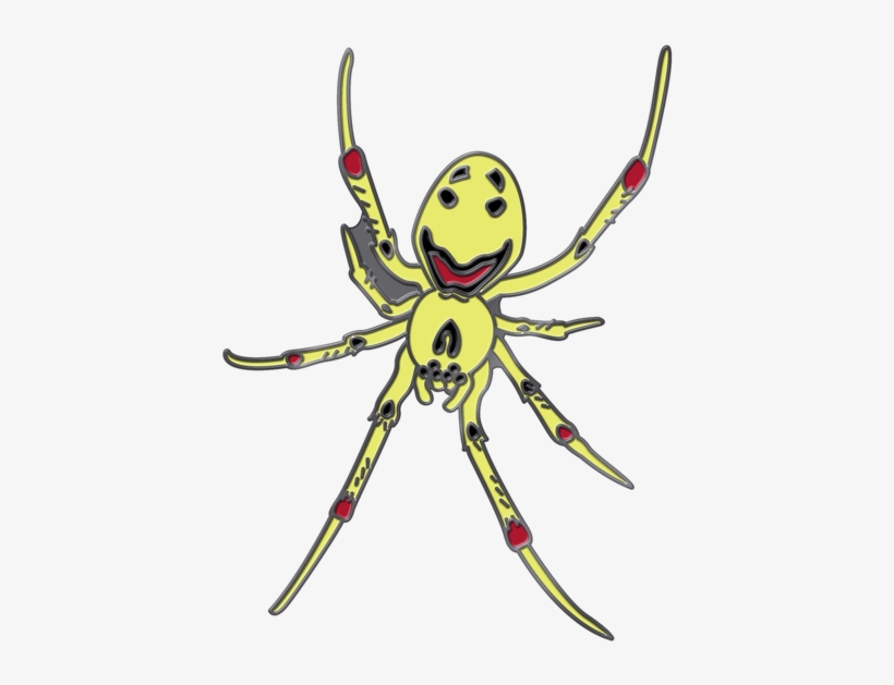 Hawaiian Happy-face Spider Pin - Theridion Grallator, transparent png