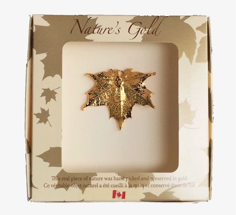 Maple Leaf Pendant - Bronze Canadian Maple Leaf Brooches, transparent png