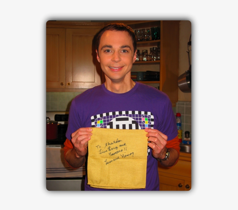 "to Sheldon, Live Long And Prosper Leonard Nimoy" - Jim Parsons, transparent png