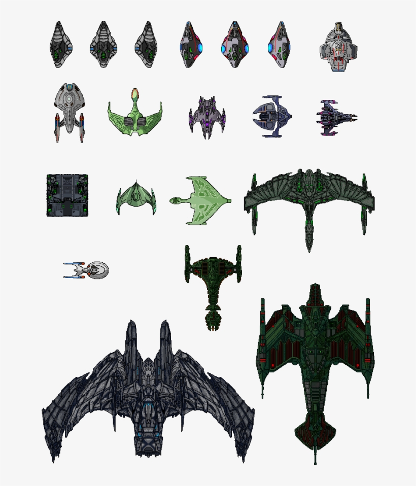 Star Trek Ships - Bat, transparent png