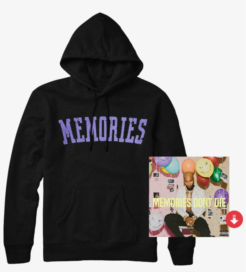 Double Tap To Zoom - Memories Don T Die Hoodie, transparent png