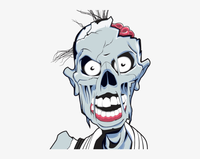 Zombie-head - Illustration, transparent png