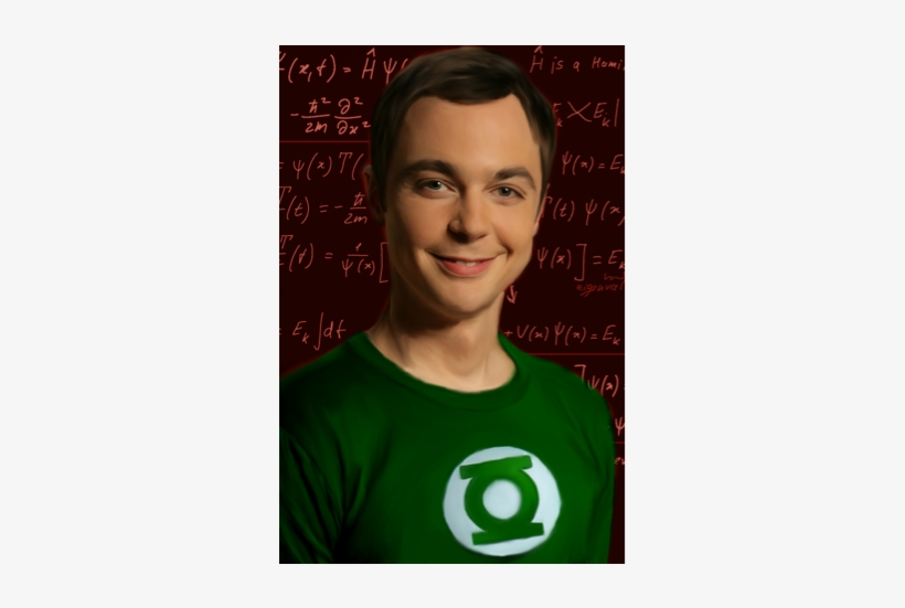 Sheldon Is Like Patrick, He Is Super Funny - Jim Parsons Sheldon Big Bang Theory Poster 24x36, transparent png